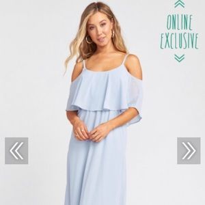 Show Me Your Mumu Caitlin Ruffle Maxi Dress